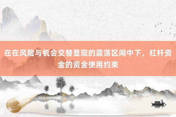 在在风险与机会交替显现的震荡区间中下，杠杆资金的资金使用约束